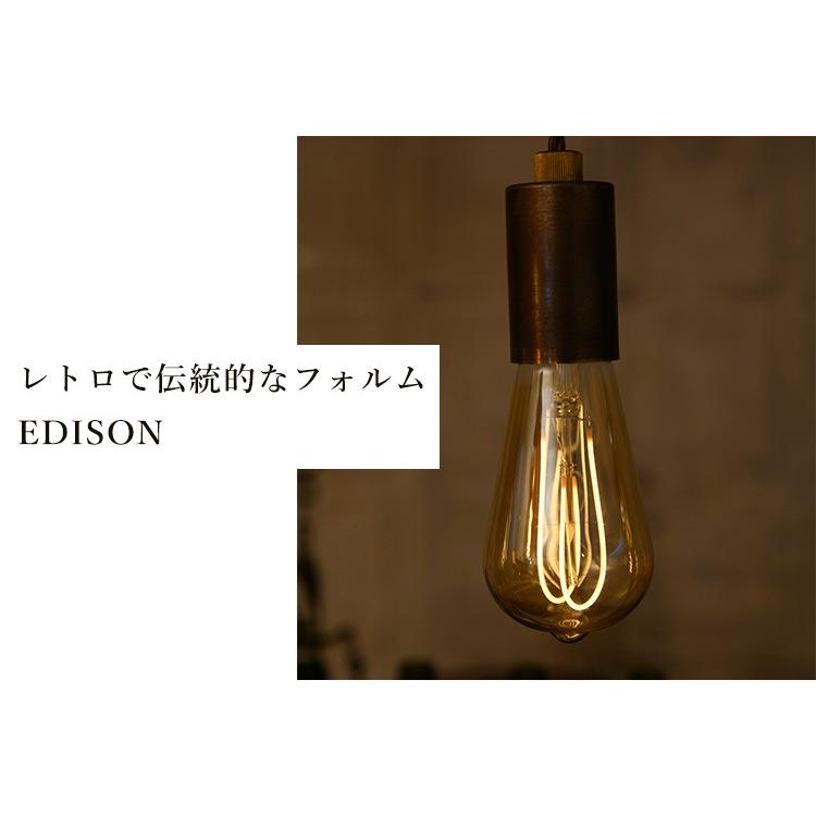 LED SWAN BULB VF EDISON スワンバルブ エジソン SWB-E061L/スワン電器