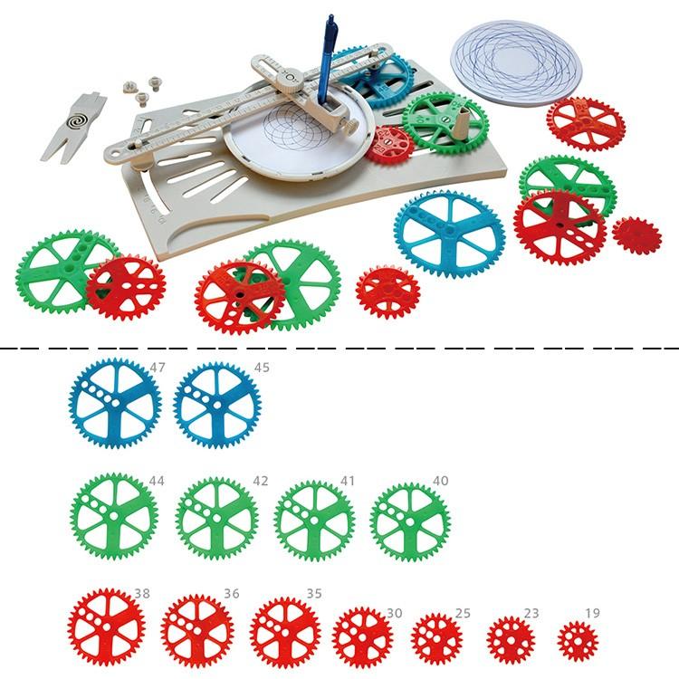 ThinkFun Hypno Graph ヒプノグラフ tf028 算数計算 サイクロイド/シンクファン（CAST）｜flaner-y｜03