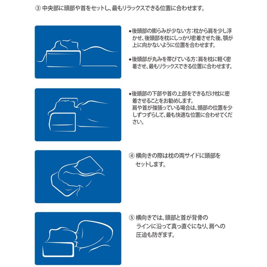 カヌダ ブルーラベル アレグロ枕 シングルセット KANUDA（SJI）/海外×/メーカー直送｜flaner-y｜06