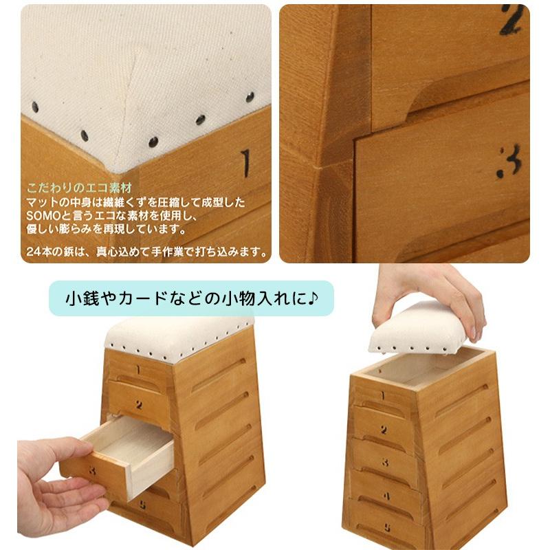TOBIcoBACO トビコバコ ザズー 跳び箱型小物入れ 引き出し5段 : flaner