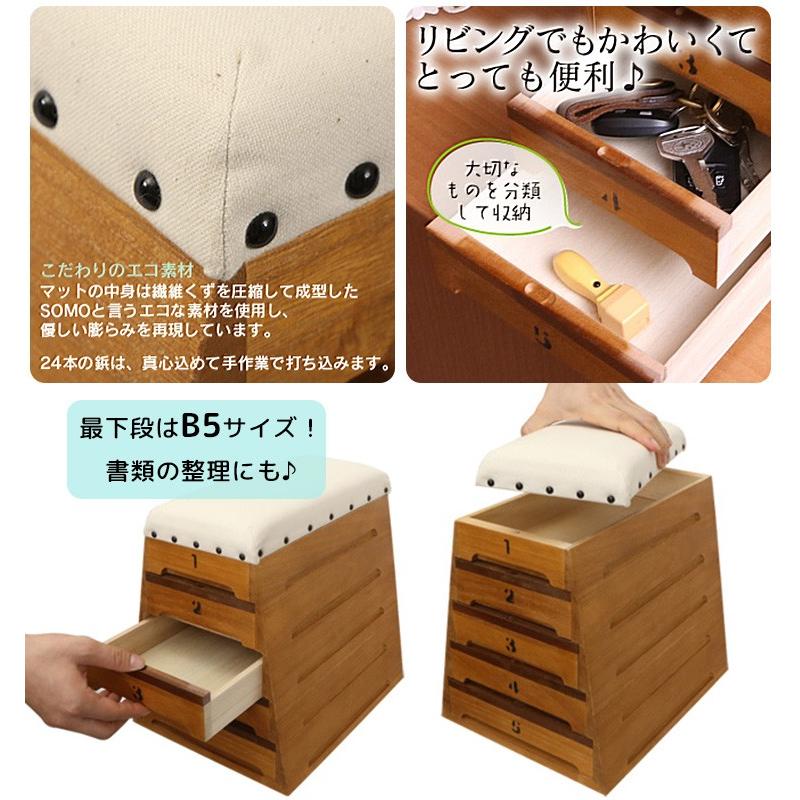 TOBIcoBACO トビコバコ スカー 跳び箱型小物入れ 引き出し5段 : flaner