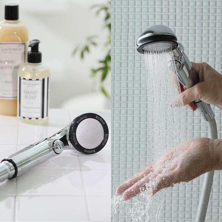 ボリーナ リザイア シルバー シャワーヘッド ウルトラファインバブル