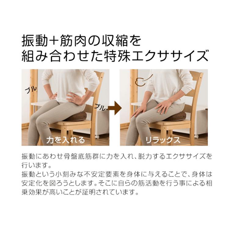 骨盤底筋エクササイズクッション キュットブル CUTEBLE : flaner