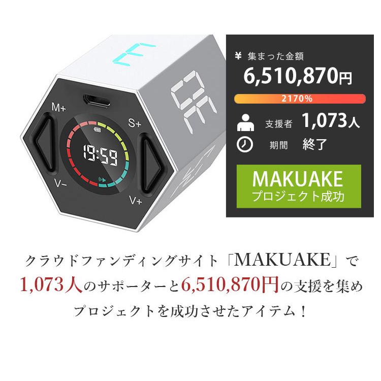 正規販売店 TickTime タイマー 六角柱型 デジタルタイマー /海外 正規販売店 TickTime タイマー 六角柱型 デジタルタイマー /海外