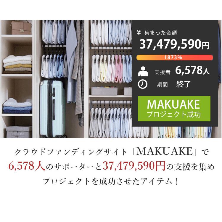 ハンガー36本セット） ＋ハンギングバー （75cm） 5秒ハンガー