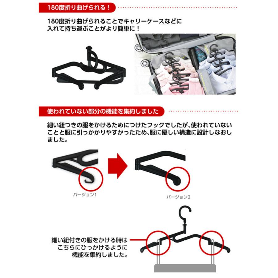 （ハンガー36本セット） ＋ハンギングバー （75cm） 5秒ハンガー ver.2正規販売店の画像
