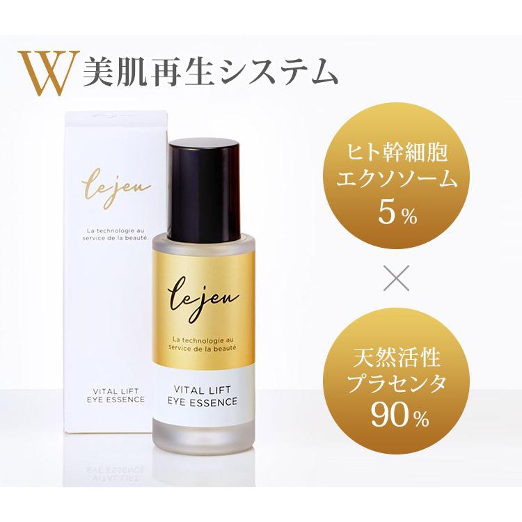 エトロアメニティ付/ルジュ Lejeu バイタルリフト アイエッセンス VITAL LIFT EYE ESSENCE 33ml ヒト幹細胞エクソソーム 目元美容液（HKKI）/海外×｜flaner-y｜05