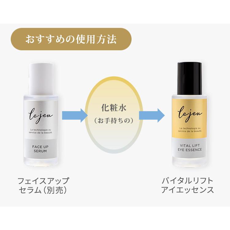 エトロアメニティ付/ルジュ Lejeu バイタルリフト アイエッセンス VITAL LIFT EYE ESSENCE 33ml ヒト幹細胞エクソソーム 目元美容液（HKKI）/海外×｜flaner-y｜10