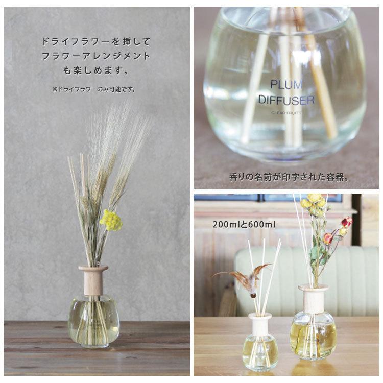 magnet 選べる2個セット PLUM DIFFUSER 600ml｜リードディフューザー