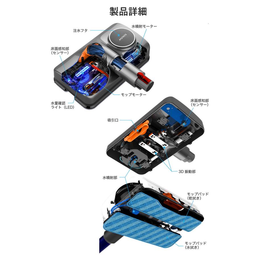 正規販売店 ダイソン対応マルチウォーターモップ SY-140-DY 多機能