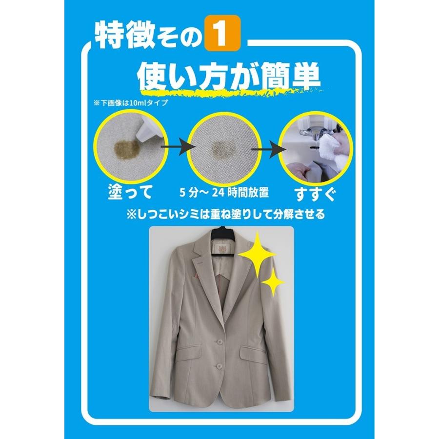 正規販売店 染み抜き剤 スポッとる BIGサイズ 150ml /海外×（NY