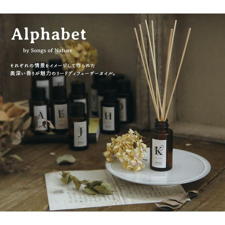3点セット アルファベット リードディフューザーオイル120mL＋リフィル