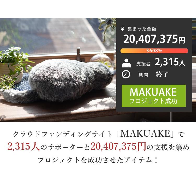 MeowEver ミャウエバー ネコ型クッション クッション型疑似