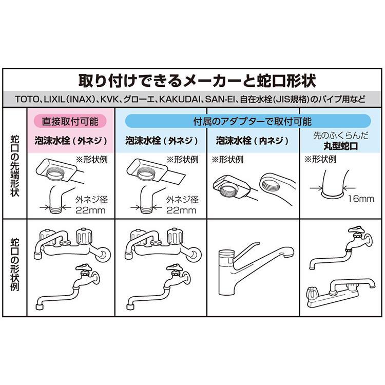 japanstar ナノフェミラスウォッシュ ナノバブル 洗浄力 蛇口/ジャパン