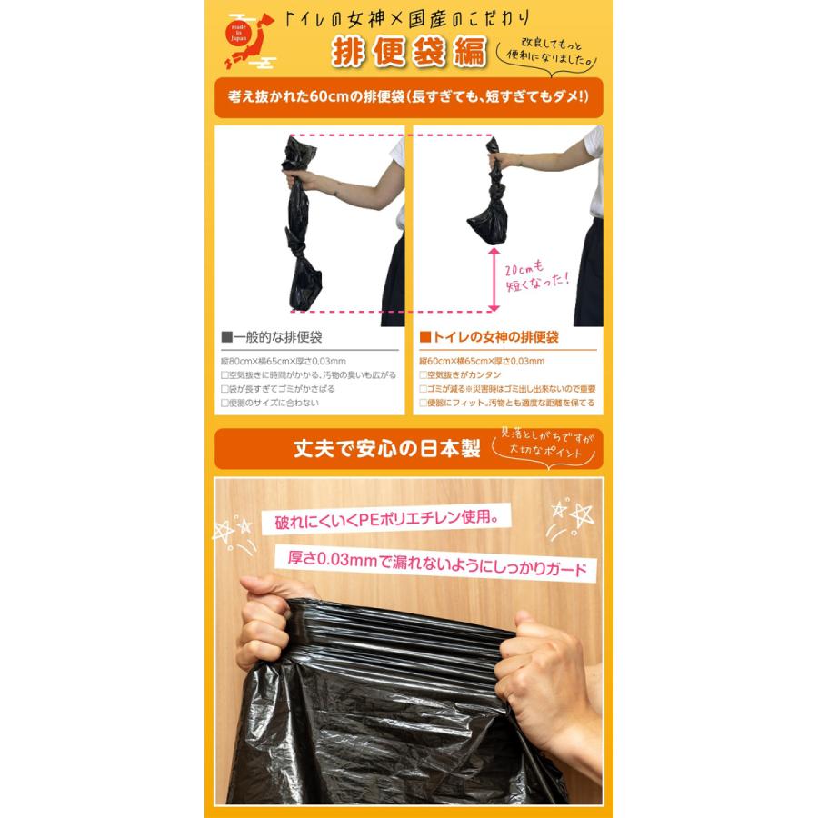 【在庫処分】トイレの女神PREMIUM 簡易トイレ 100回分 日本製 非常用ト f10020278-001.jpg
