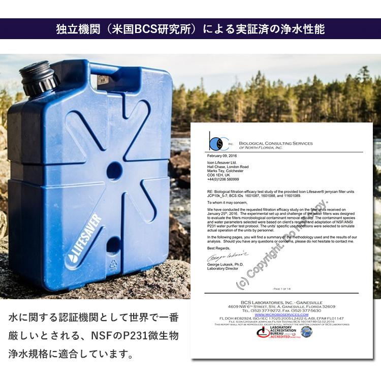 正規販売店 LifeSaver Jerrycan ライフセーバー ジェリーカン 浄水