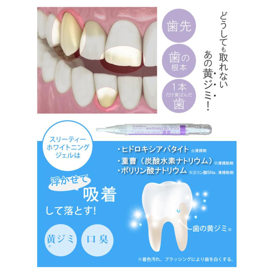 正規販売店 スリーティー ホワイトニングジェル スティック ttt 