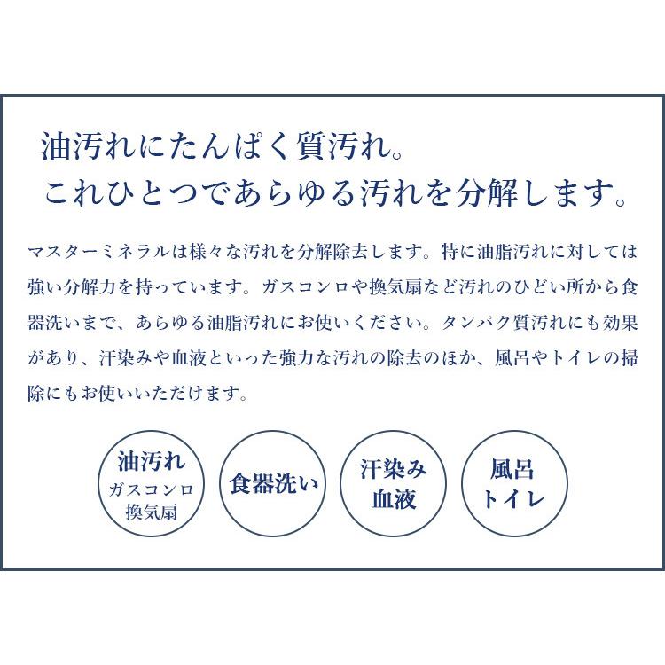 masterminerals マスターミネラル 1000ml /海外× : flaner - 通販