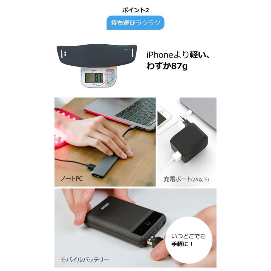 TAG SOLUTION Cirius 近赤外線 LEDベルト Pro シリアス プロ 近