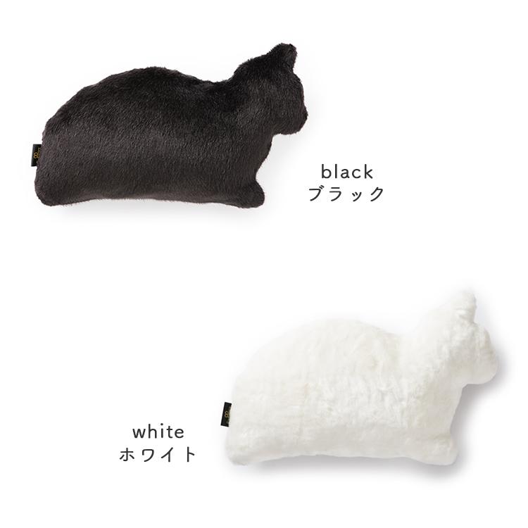 NEKO おすわり Fabrico 猫型クッション 猫グッズ/選べるシール付