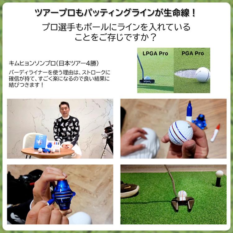 インバーディー パッティング 正規販売店 Birdie79 バーディーライナー 360°ゴルフボールライナー