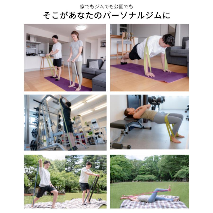 3本セット VRTX フィットネスバンド XーLIGHT LIGHT MEDIUM 耐荷重