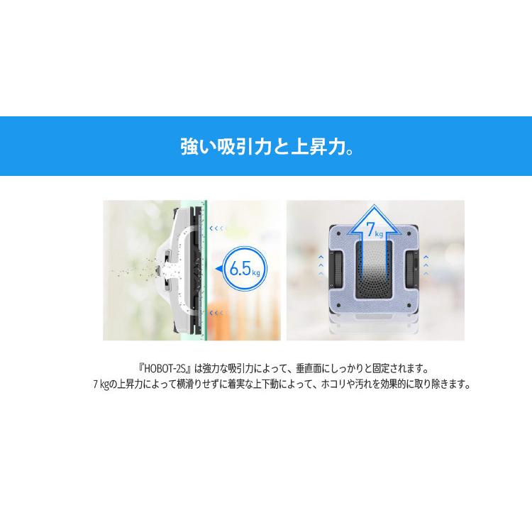 交換クロス増量セット 全自動窓掃除ロボット HOBOT-2S 標準