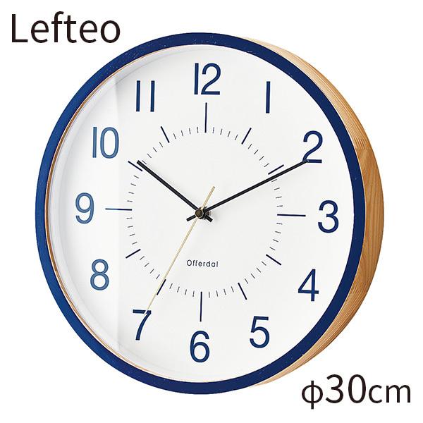 Lefteo レフテオ 壁掛け時計 CLー3709 ウォールクロック アナログ 電波時計/INTERFORM（インターフォルム）/海外×
