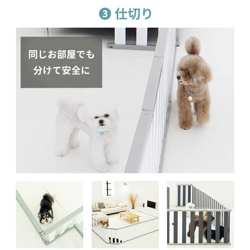 予約/Sサイズ×6枚 dfang ディパン ペット専用フェンス dフェンス 高さ