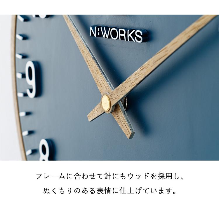Ekolu エコル 壁掛け時計 CLー4072 ウォールクロック アナログ 