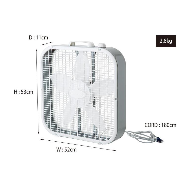 ハモサ LASKO BOX FAN 3733 walnut ウォールナット -ラスコボックス