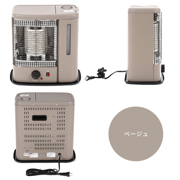 WARMTH ウォームス スチーム加湿機能付電気ストーブ QS213 石油不要 遠