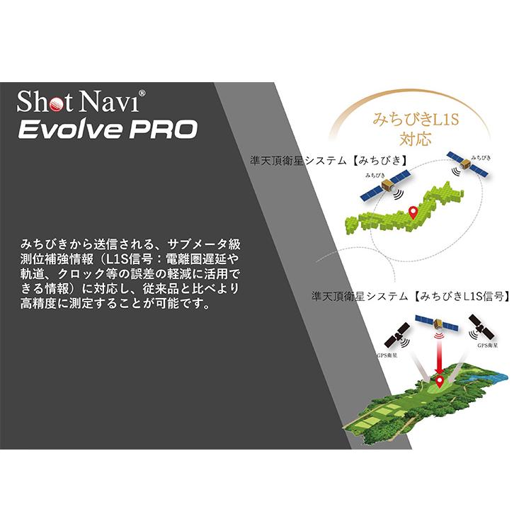 ShotNavi Evolve PRO ショットナビ エボルブ プロ 時計型GPSナビ ShotNavi Evolve PRO ショットナビ エボルブ プロ 時計型GPSナビ