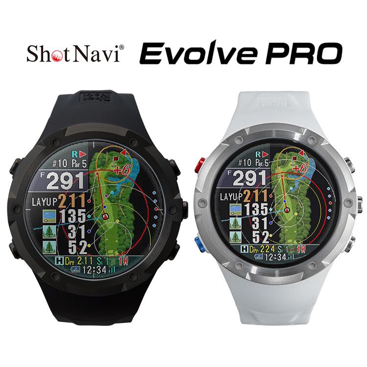 ShotNavi Evolve PRO ショットナビ エボルブ プロ 時計型GPSナビ ShotNavi Evolve PRO ショットナビ エボルブ プロ 時計型GPSナビ