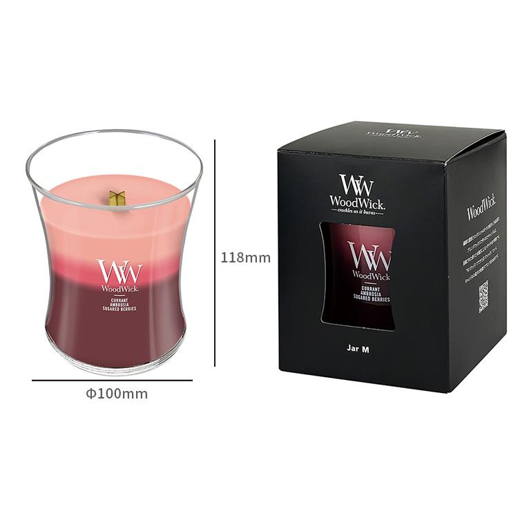 ウッドウィックMサイズジャー　新品未使用　2個セット 選べる2個セット WoodWick ジャー キャンドル M ウッドウィック Jar