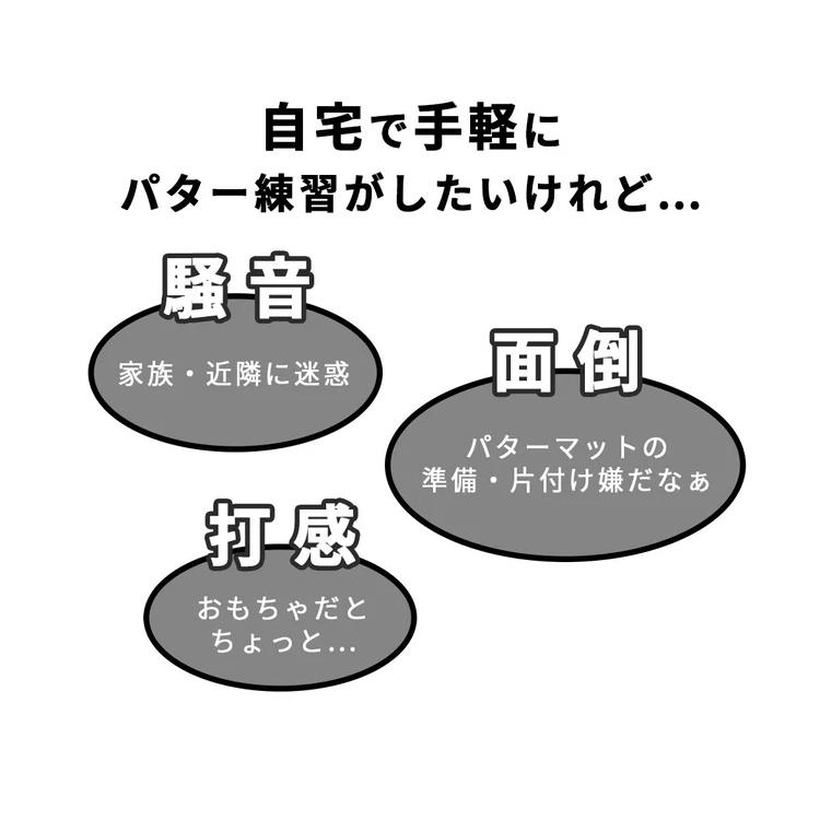 正規販売店 転がる音がしないゴルフボール EDISONGOLF Silent Ball