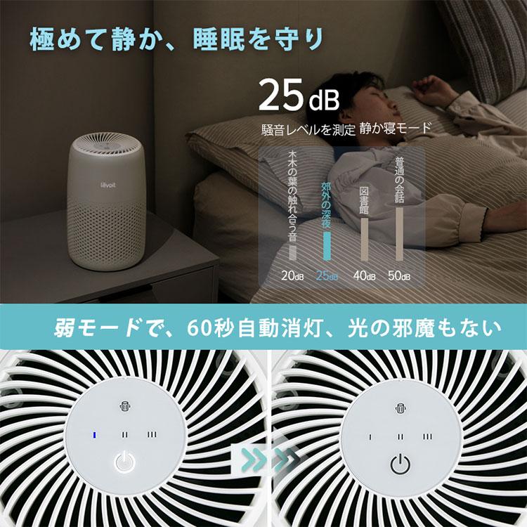Levoit (レボイト) 空気清浄機 Core Mini WH Gray (〜12畳 Levoit (レボイト) 空気清浄機 Core Mini WH Gray (〜12畳