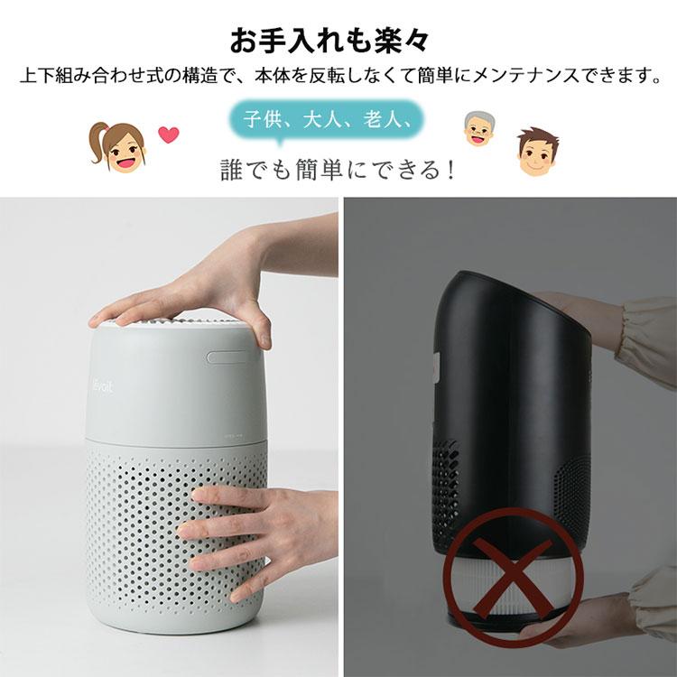 Levoit (レボイト) 空気清浄機 Core Mini WH Gray (〜12畳 Levoit (レボイト) 空気清浄機 Core Mini WH Gray (〜12畳