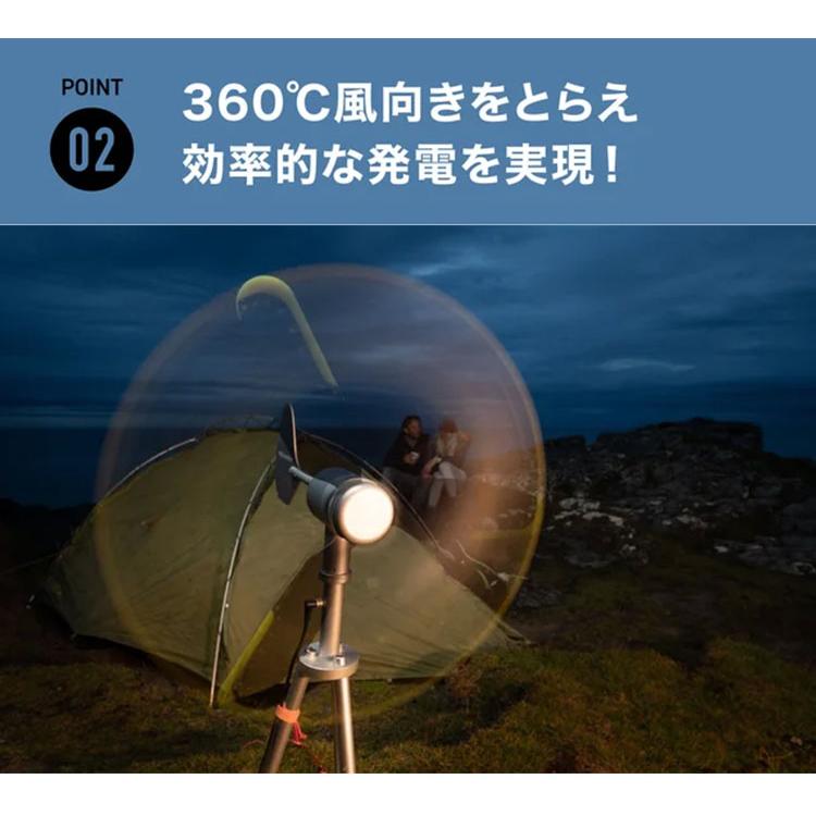 再値下げしました　送料無料　風力発電機　INFINITE AIR５T INFINITE AIR 5T ポータブル風力発電機 防災 家庭用