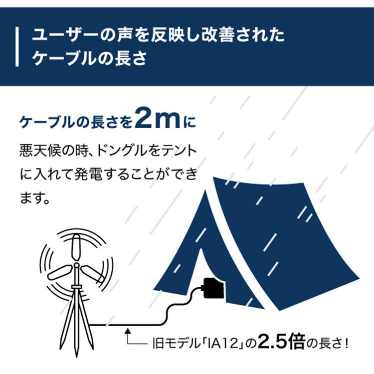 INFINITE AIR 18 ポータブル風力発電機 防災 家庭用 INFINITE AIR 18 ポータブル風力発電機 防災 家庭用