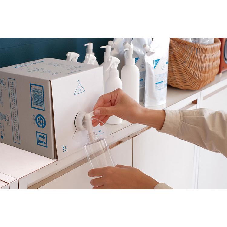 柔軟剤いらず 海をまもる洗剤 洗濯用 5L ボックス 無香｜wellwash 大
