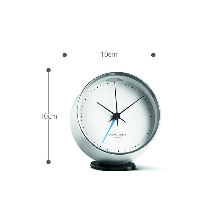 Georg Jensen GEORG JENSEN KOPPEL HK アラームクロック (10cm Georg Jensen GEORG JENSEN KOPPEL HK アラームクロック (10cm