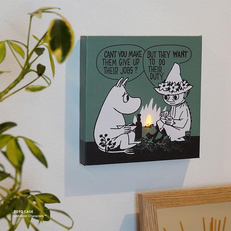 MOOMIN LEDキャンバスアート ムーミンシリーズ 東洋ケース