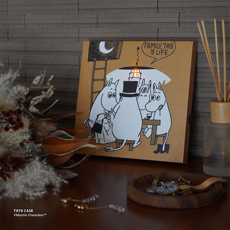 MOOMIN LEDキャンバスアート ムーミンシリーズ 東洋ケース MOOMIN LEDキャンバスアート ムーミンシリーズ 東洋ケース