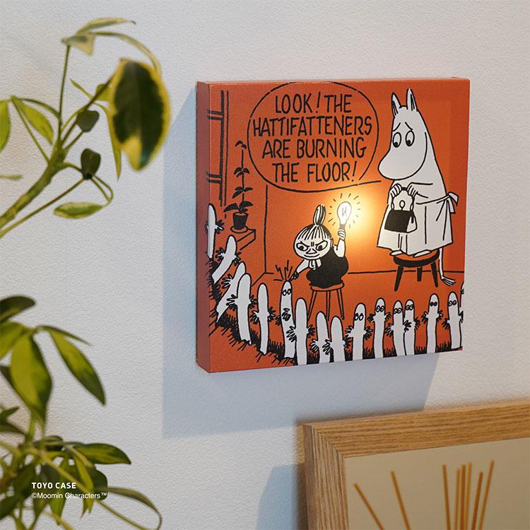 選べる2枚セット MOOMIN LEDキャンバスアート ムーミンシリーズ 東洋
