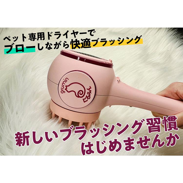 今だけおまけ付/グルーミングぐるみん ブラッシング ドライヤー 犬 猫