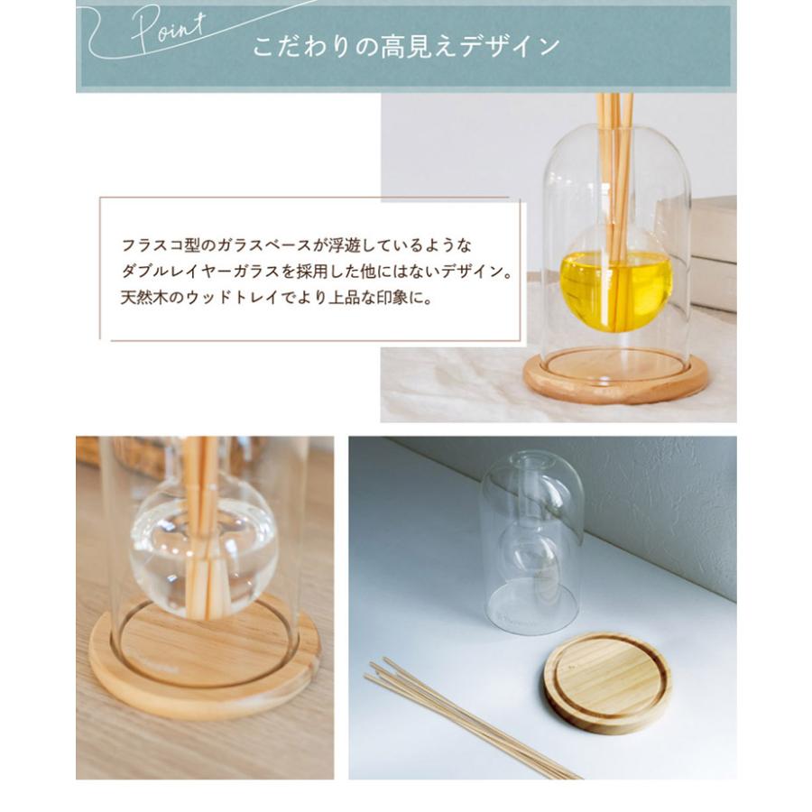 キシマ（KISHIMA） フラワーベースリードディフューザー Thaleia Veil