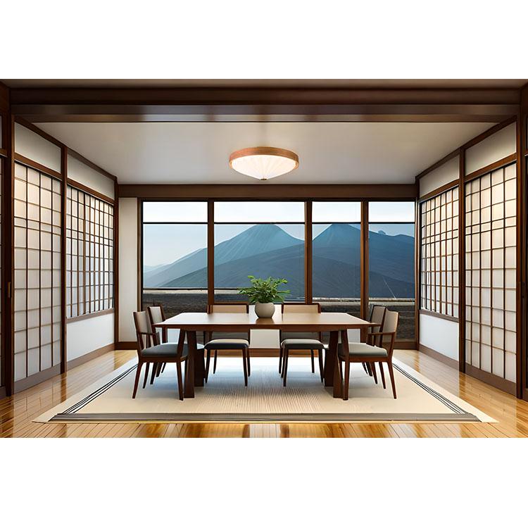 スワン電器 Wood Pleats Ceiling Light ウッドプリーツ シーリング