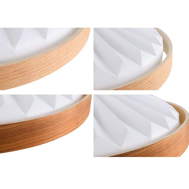 スワン電器 Wood Pleats Ceiling Light ウッドプリーツ シーリング