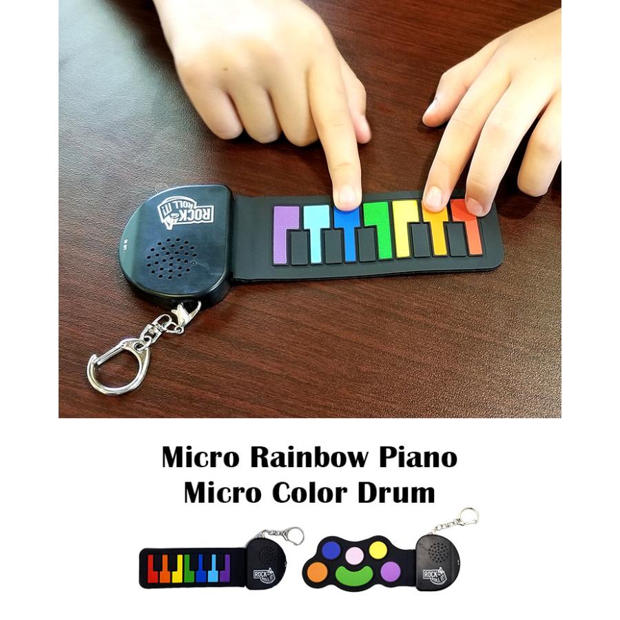 マイクロレインボーピアノ マイクロカラードラム Micro Rainbow Piano Micro Color Drum（THT）/メール便無料｜flaner-y｜02
